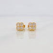 Topos Flor 1.35g / in / 5.1mm Oro Amarillo 18K