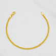 Cuban Links Bracelet Tibetan 2.15g / 7 3/4 in / 2.6mm 18K Yellow Gold
