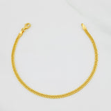 Cuban Links Bracelet Tibetan 2.15g / 7 3/4 in / 2.6mm 18K Yellow Gold