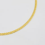 Pulso Cubano 1.15g / 7 in / 1.9mm Oro Amarillo 18K