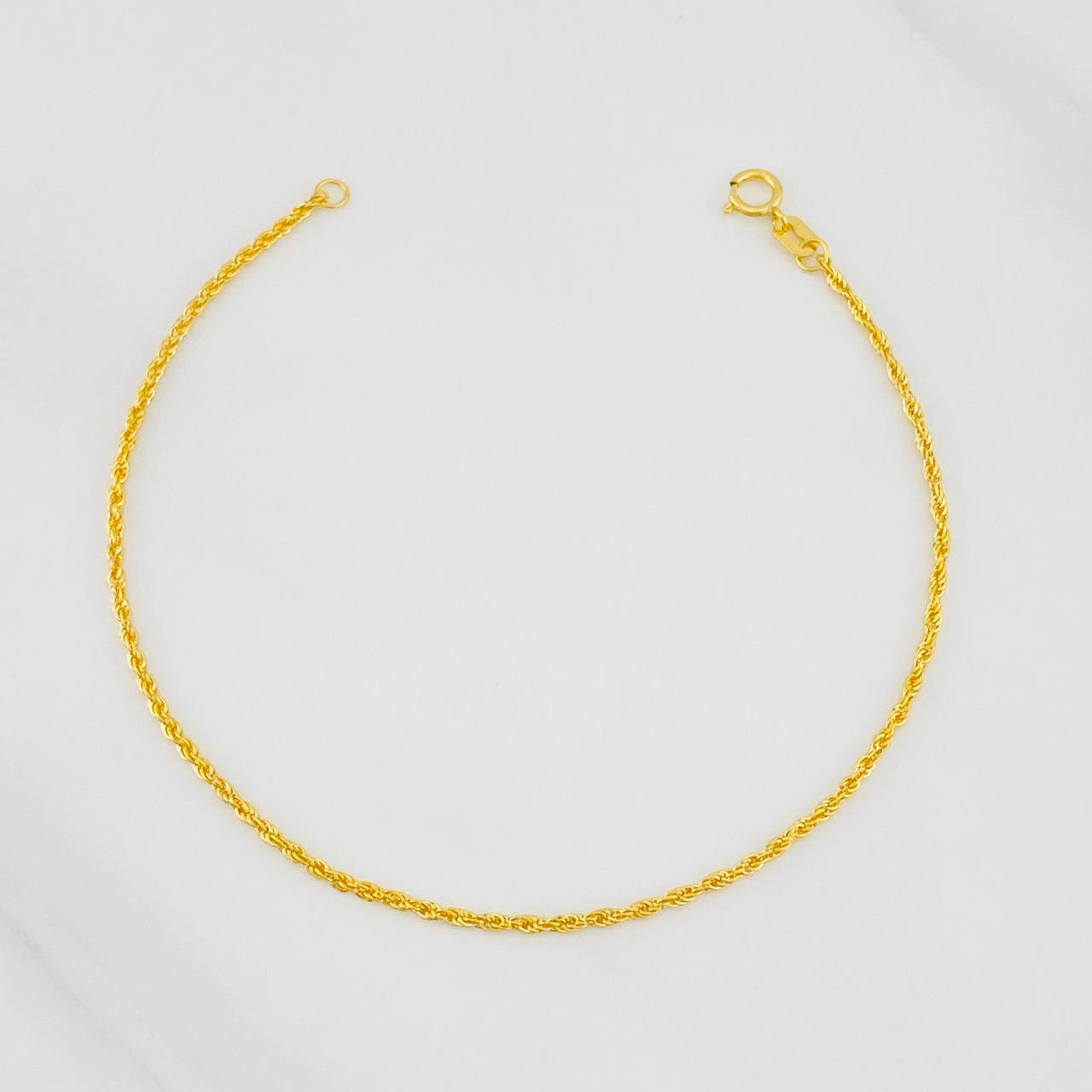 Pulso Lazo 0.6g / 7 1/2 in / 1.47mm Oro Amarillo 18K