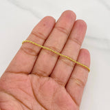 Pulso Lazo 0.6g / 7 1/2 in / 1.4mm Oro Amarillo 18K