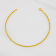Pulso Lazo 1.2g / 7 1/2 in / 2.1mm Oro Amarillo 18K