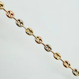 Pulso GC 3.15gr / 7 in / 4.7mm Tres Oros 18K ©
