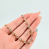 Pulso GC 3.15gr / 7 in / 4.7mm Tres Oros 18K ©
