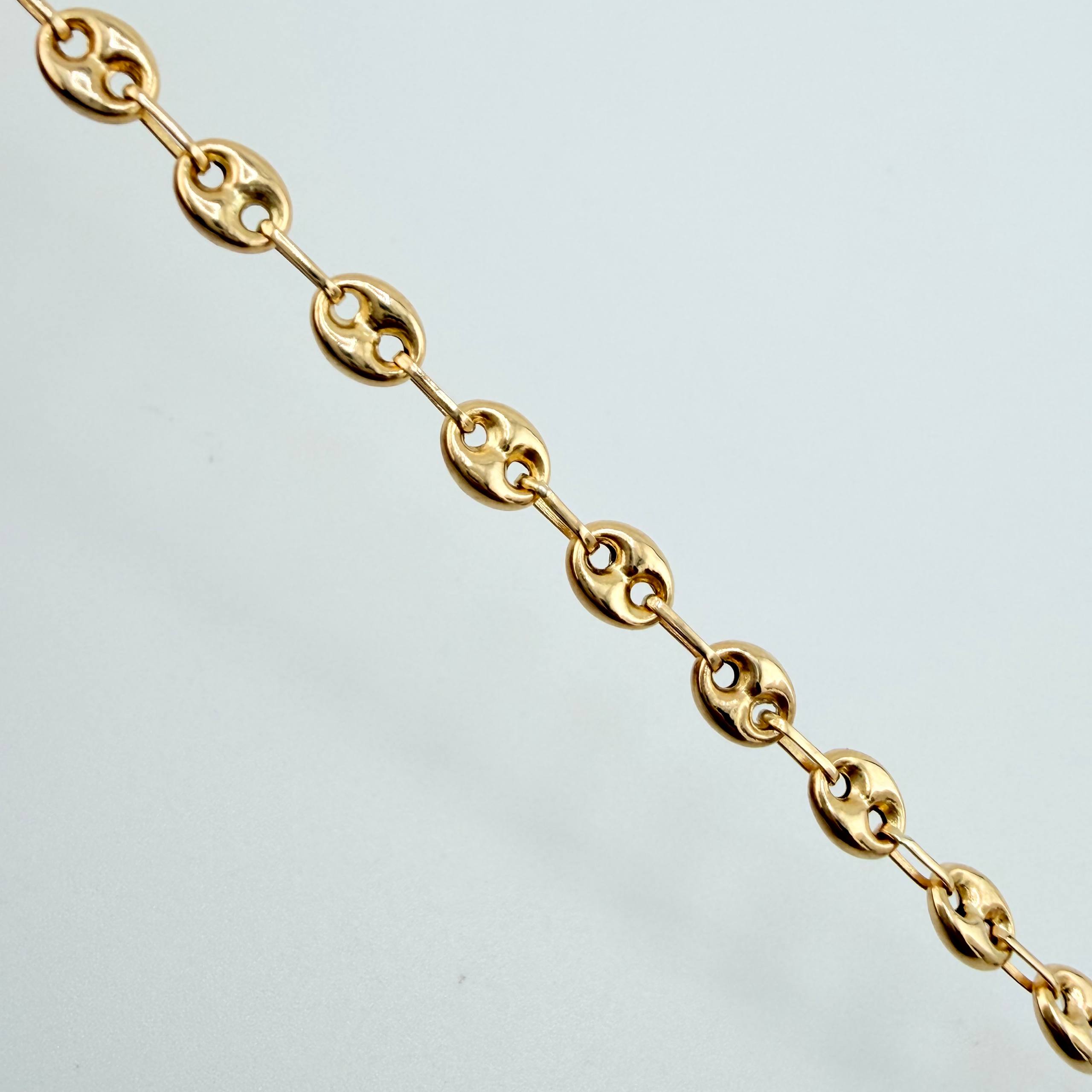 Pulso GC 2.45gr / 7 3/4 in / 4mm Oro Amarillo 18K ©