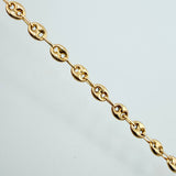 Pulso GC 2.05gr / 6 1/2 in / 4mm Oro Amarillo 18K ©