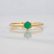 Anillo Solitario Esmeralda 16pts 1.4g / T6 1/2 Oro Amarillo 18K