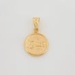 Dije Dios 0.85 g / 3/4 in Oro Amarillo 18K