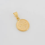 Dije Dios 0.85 g / 3/4 in Oro Amarillo 18K