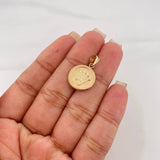 Dije Corona 1.25 g / 1 in Oro Amarillo 18K