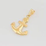 Dije Ancla 0.85 g / 1 in Oro Amarillo 18K