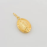 Pendant Virgin of Guadalupe 1.1 g / 1 in Yellow Gold 18K