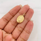 Pendant Virgin of Guadalupe 1.1 g / 1 in Yellow Gold 18K