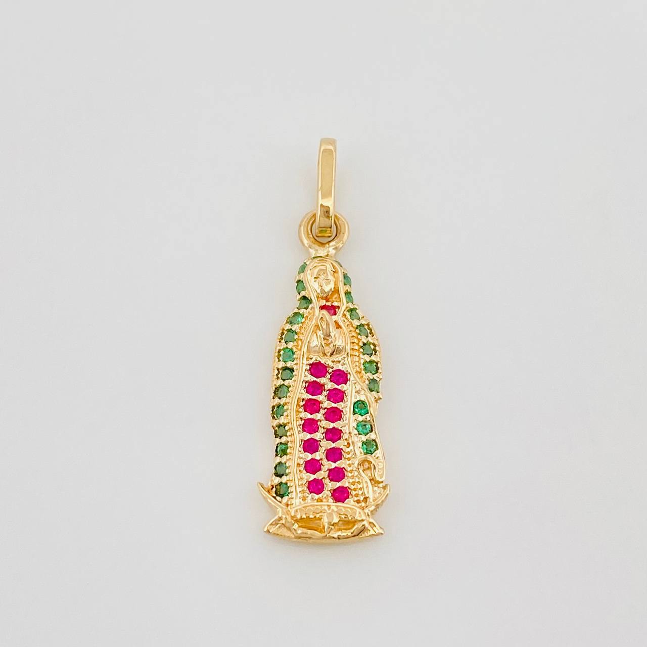 Pendant Virgin of Guadalupe 1.65 g / 1 in Yellow Gold 18K