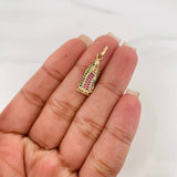 Pendant Virgin of Guadalupe 1.65 g / 1 in Yellow Gold 18K