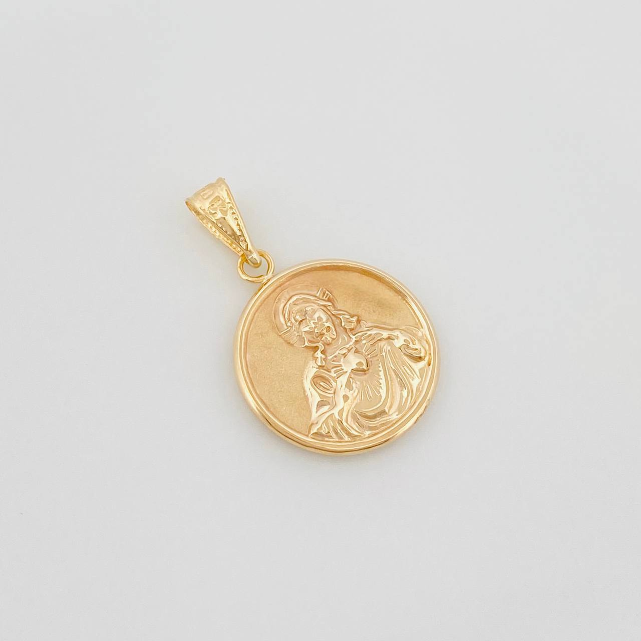 Sacred Heart of Jesus Pendant 1.4 g / 1 in Yellow Gold 18K