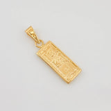 Dije Billete dolar 1.4g / 1 1/4 in Oro Amarillo 18K