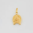 Horse Shoe Pendant 0.65 g / 3/4 in 18K Yellow Gold