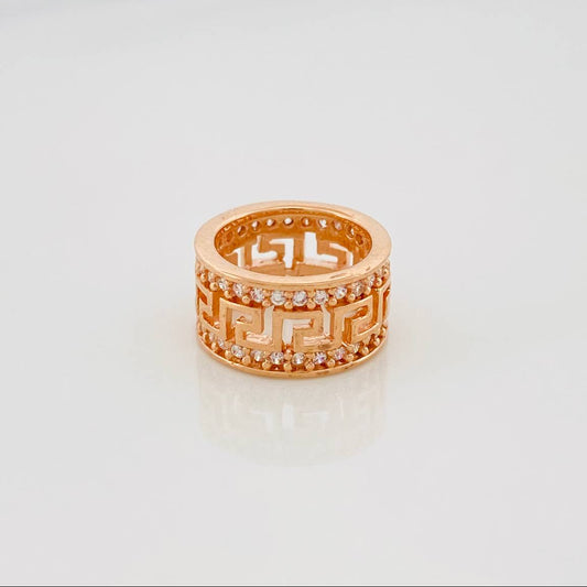 Herraje Tribal 2.45 g / 1/2 in Oro Rosa 18K