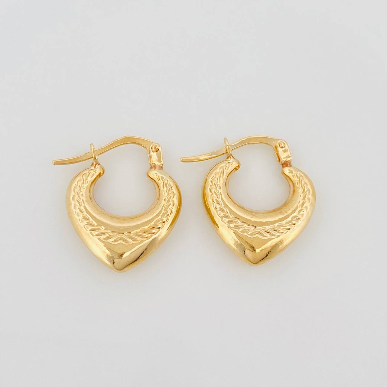 Hoop Earrings Bag 1.75 g / 3/4 in 18K Yellow Gold
