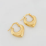 Hoop Earrings Bag 1.75 g / 3/4 in 18K Yellow Gold