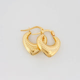 Hoop Earrings Bag 1.75 g / 3/4 in 18K Yellow Gold