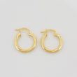 Hoop Earrings Mary 1 g / 3/4 in 18K Yellow Gold