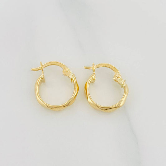 Candongas Nia 1.1 g / 1.4 cm Oro Amarillo 18K