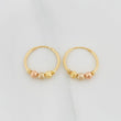 Candongas Trio 1.15 g / 1.6 cm Tres Oros 18K