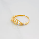 Crown Ring 15'S 1.85 g / T7 Yellow Gold 18K