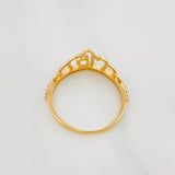 Crown Ring 15'S 1.85 g / T7 Yellow Gold 18K