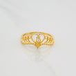 Crown Ring 15'S 1.4 g / T5 1/4 Yellow Gold 18K