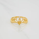 Crown Ring 15'S 1.4 g / T5 1/4 Yellow Gold 18K