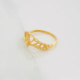 Crown Ring 15'S 1.4 g / T5 1/4 Yellow Gold 18K