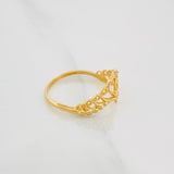 Crown Ring 15'S 1.4 g / T5 1/4 Yellow Gold 18K