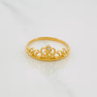 Crown Ring 15'S 1.65 g / T6 1/4 Yellow Gold 18K