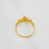 Crown Ring 15'S 1.65 g / T6 1/4 Yellow Gold 18K