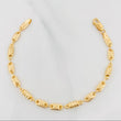Rustic Bracelet Crown 3.85 g / 7 1/4 in / 4.29 mm 18K Yellow Gold