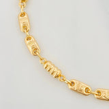 Rustic Bracelet Crown 3.85 g / 7 1/4 in / 4.29 mm 18K Yellow Gold