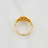 San Benito Ring 4.65 g / Size 9 3/4 Three Golds 18K