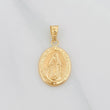 Dije Virgen De La Milagrosa 1.05 g / 3/4 in Oro Amarillo 18K