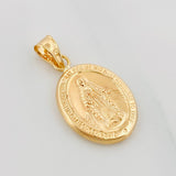 Dije Virgen De La Milagrosa 1.05 g / 3/4 in Oro Amarillo 18K