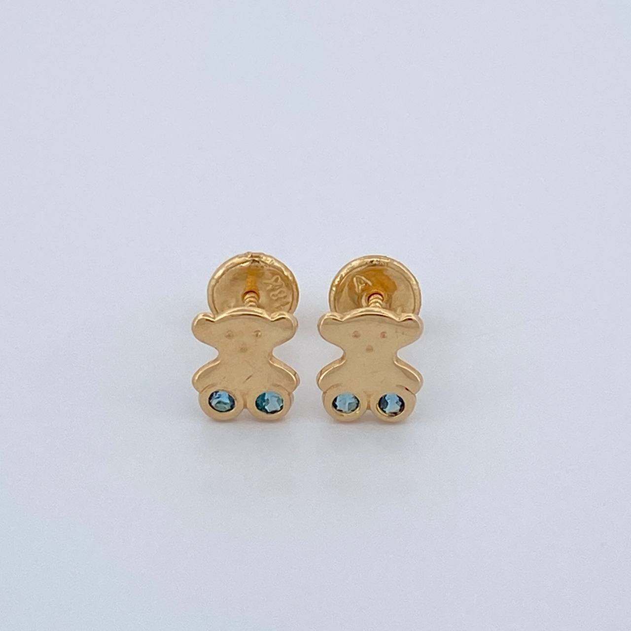 Topos Oso TS 0.65gr / Oro Amarillo 18K %