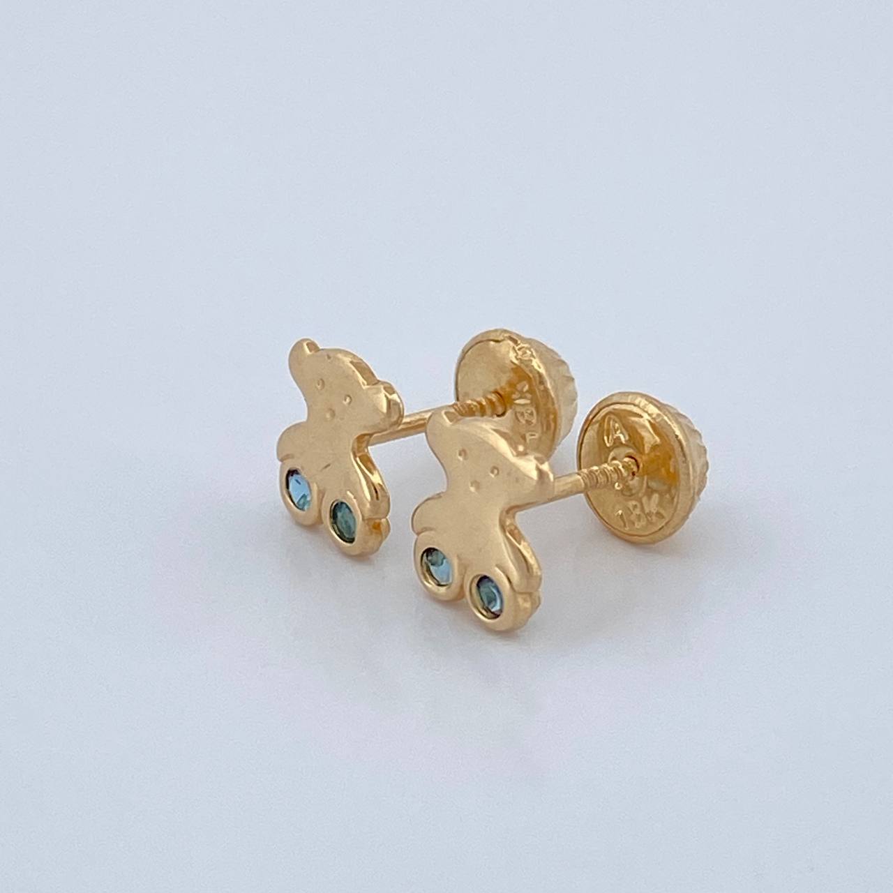 Topos Oso TS 0.65gr / Oro Amarillo 18K %