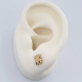 Topos Oso TS 0.65gr / Oro Amarillo 18K %