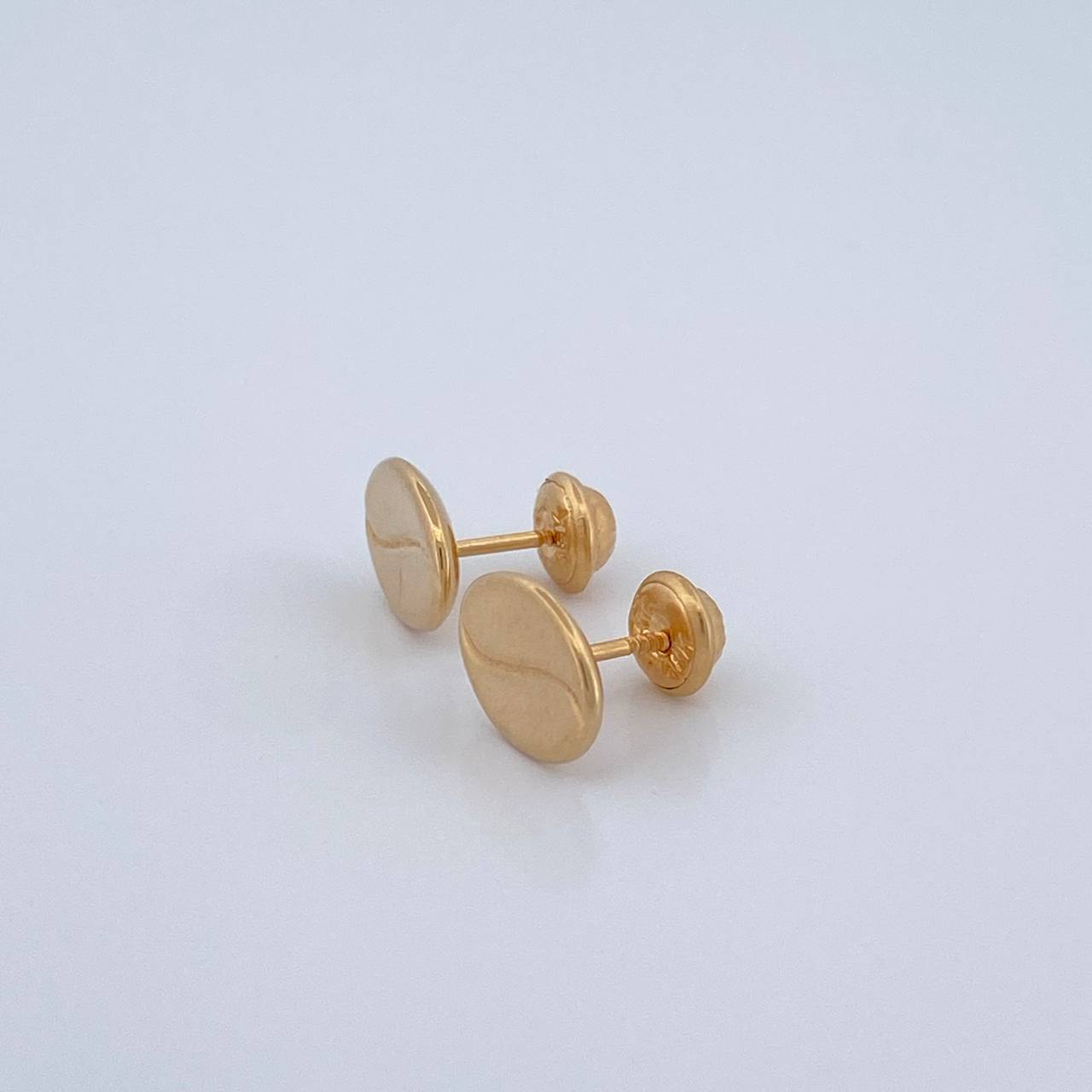 Topos Grano de Café 0.85gr / Oro Amarillo 18K %