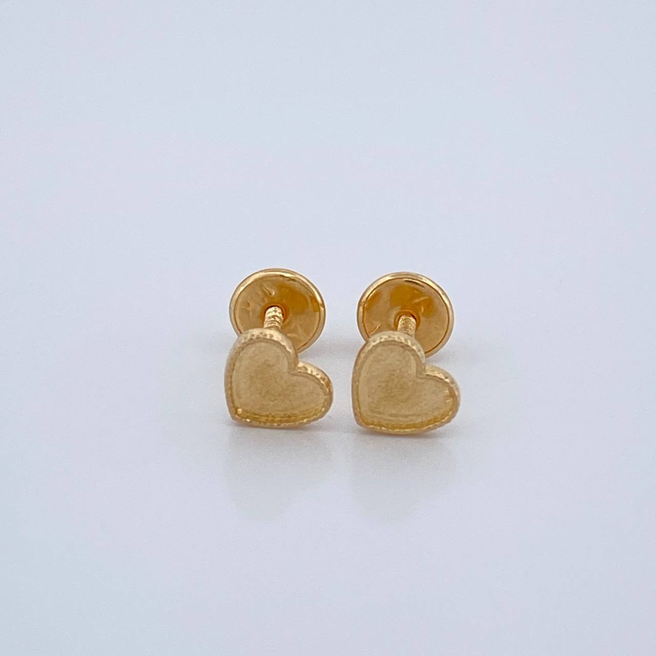 Topos Corazon 0.7gr / Oro Amarillo 18K %