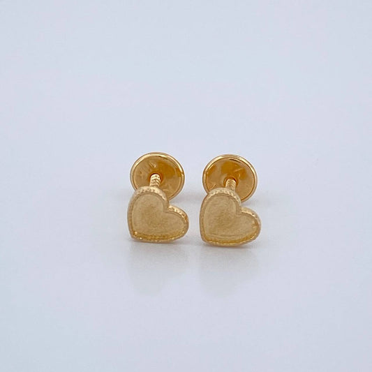 Topos Corazon 0.7gr / Oro Amarillo 18K %