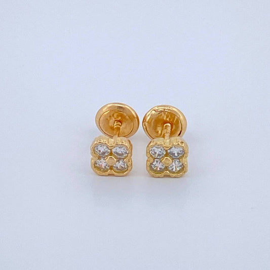 Topos Trebol 1.1gr / Oro Amarillo 18K %